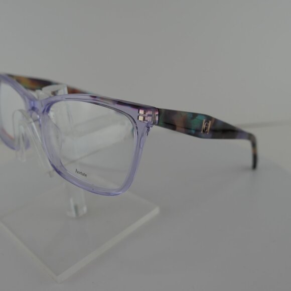 CAROLINA HERRERA HER 0202/G  CLEAR / LILAC / HAVANA 56-15-145 Eyeglasses Frames main image 5